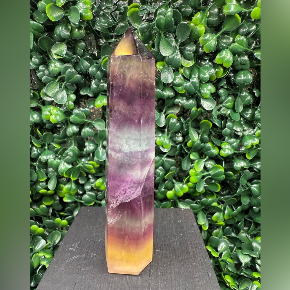 Candy Rainbow Fluorite Tower
